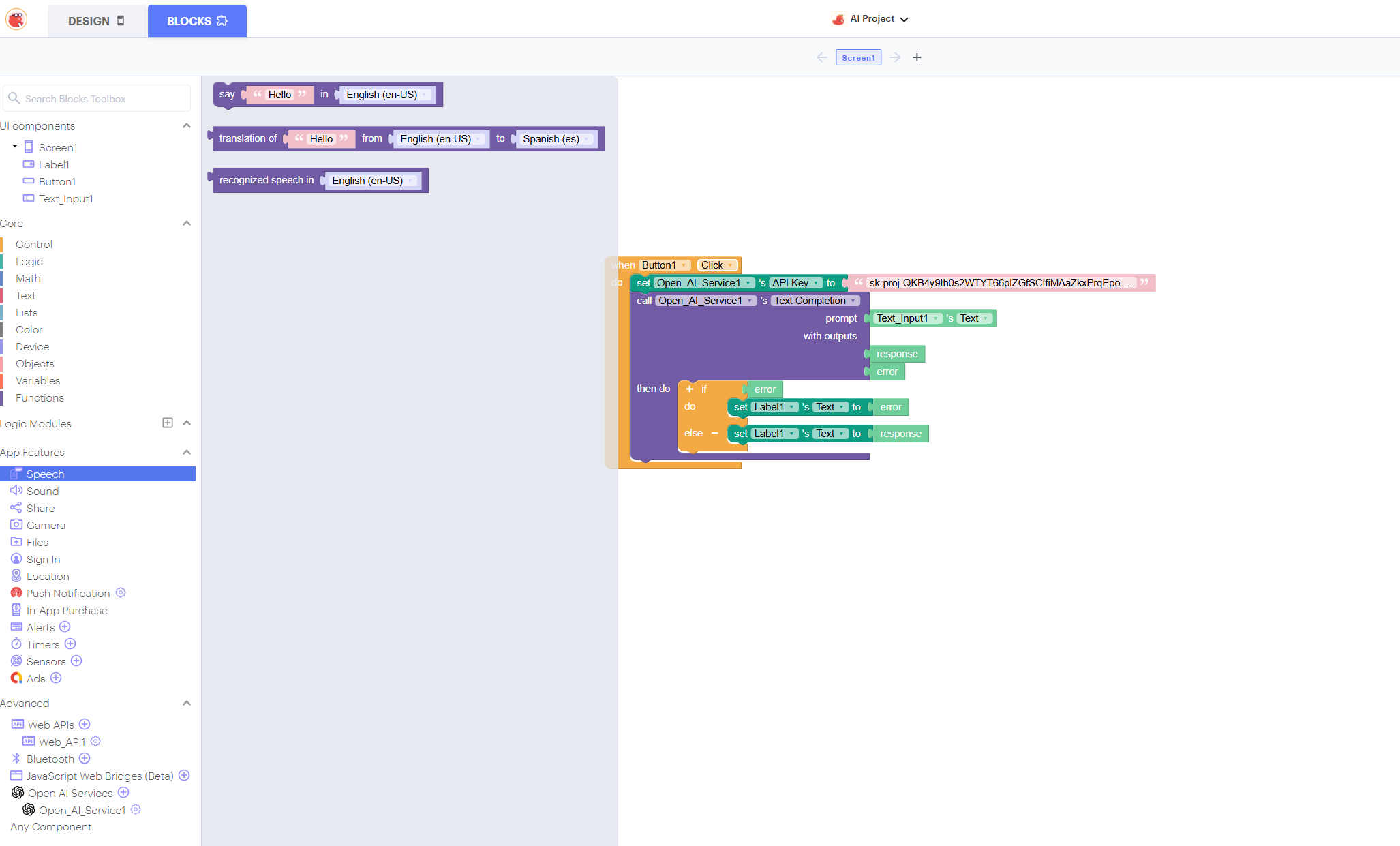 Voice Input AI App